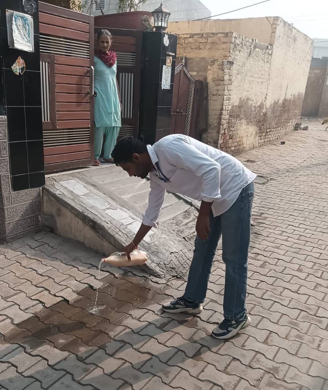 Today the administrative officers themselves will go to the field and inspect the dengue prone area.