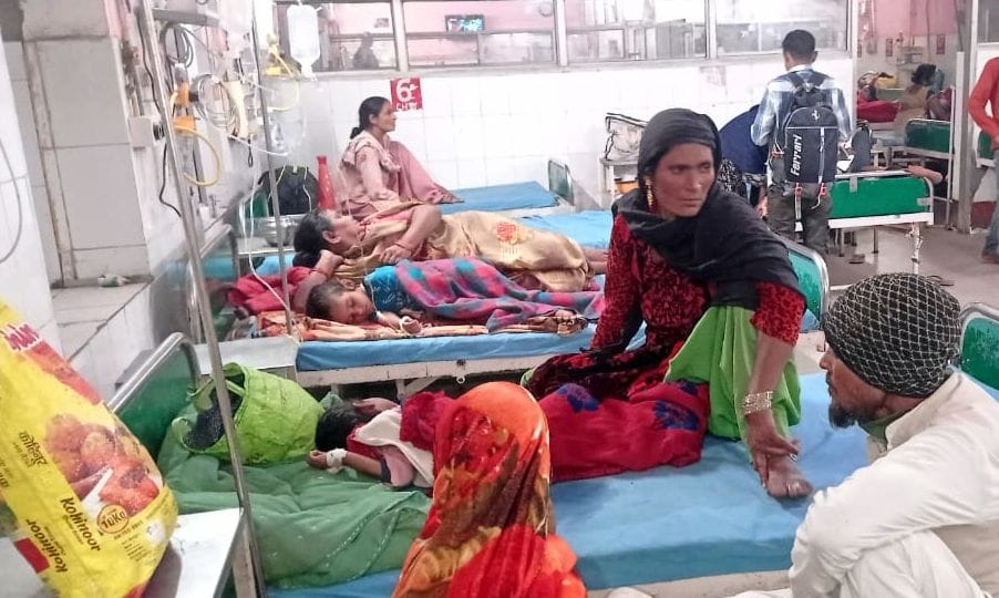 More beds than capacity in wards, bikes parked in the premises