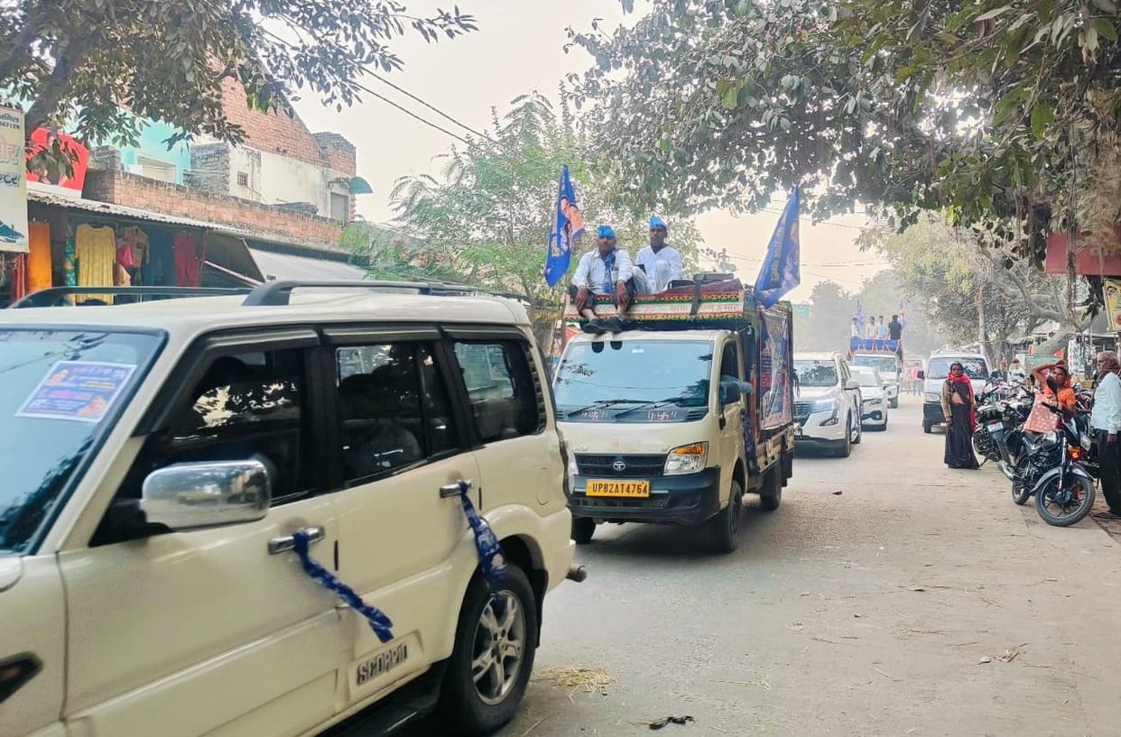 Karhal by-election: BSP shows strength in road show