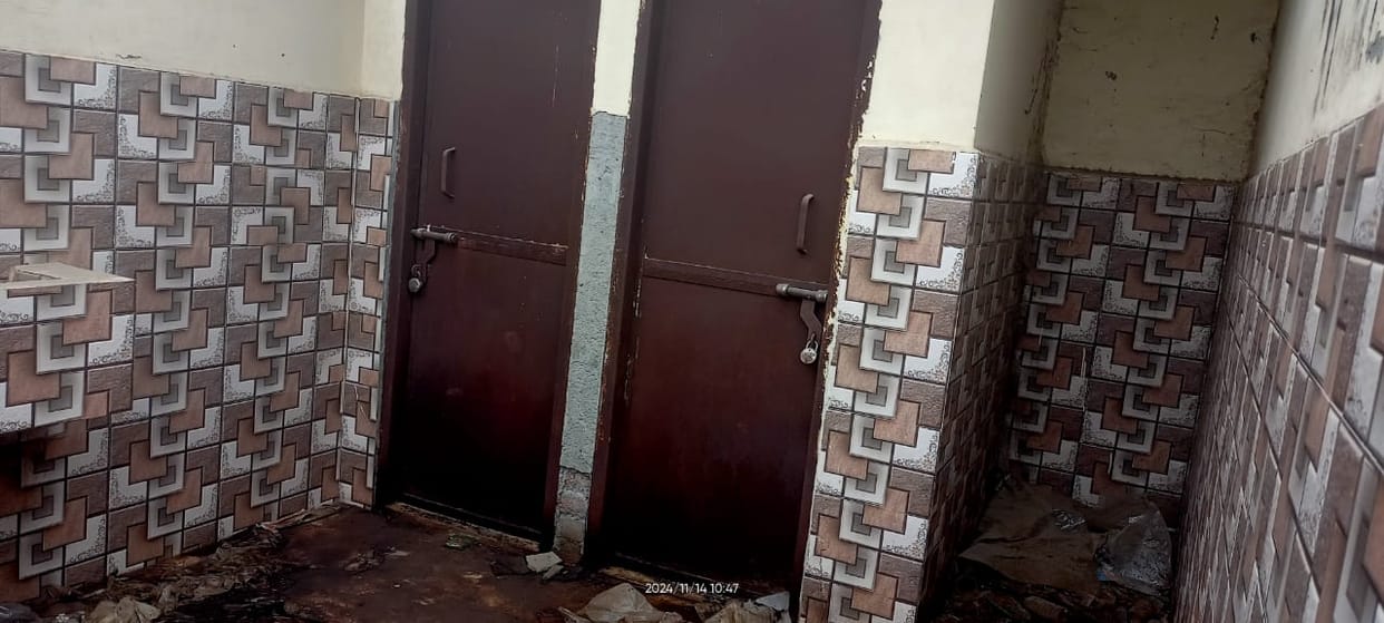 Passengers and women are troubled by the dilapidated condition of toilets at Kharian bus stand.