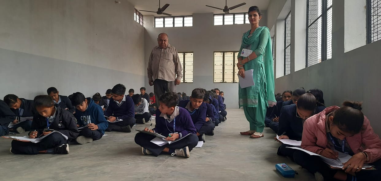 2409 students took NMMS exam at 9 centres, 288 remained absent.