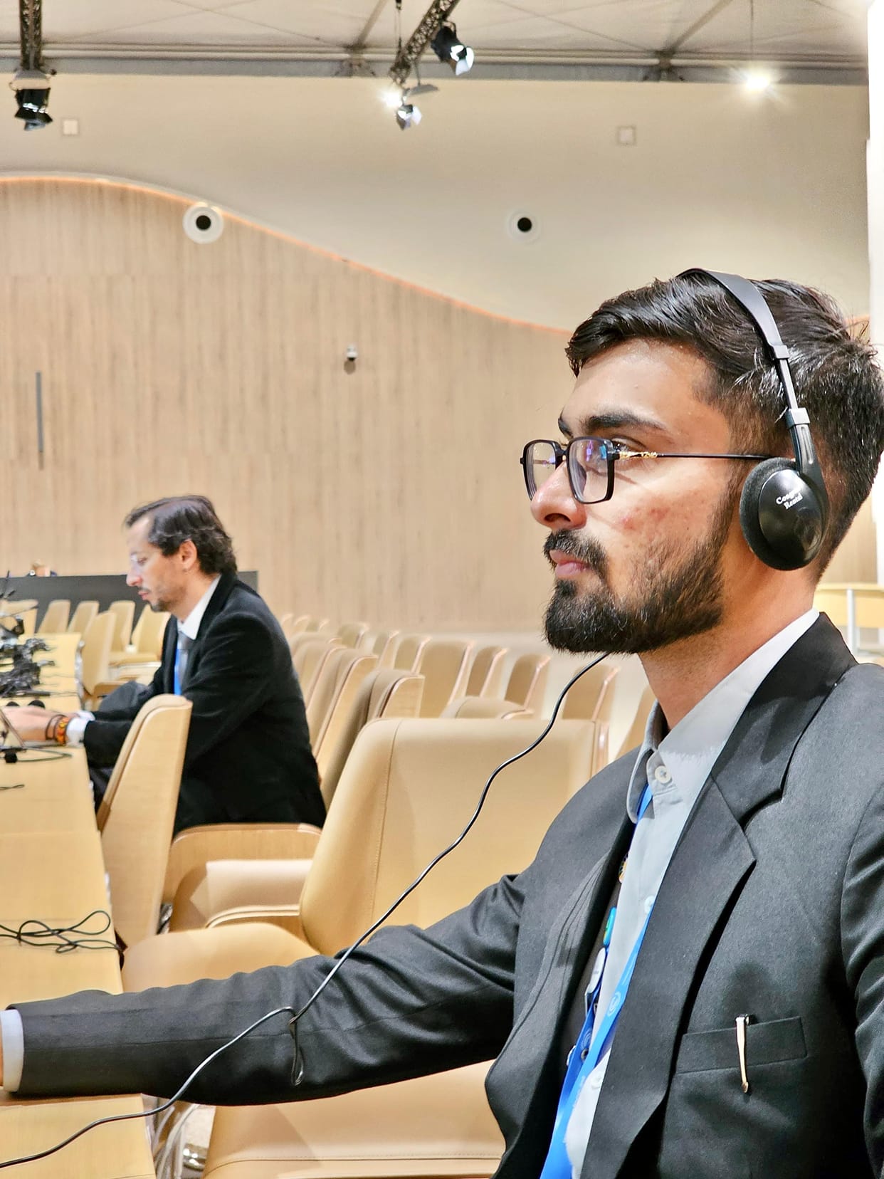 Deora's Rahul participated in the United Nations Climate Change Conference