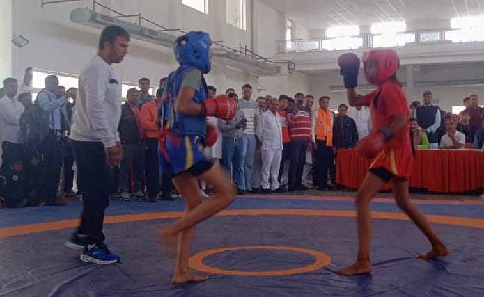 Bhiwani won gold medal in 42 kg