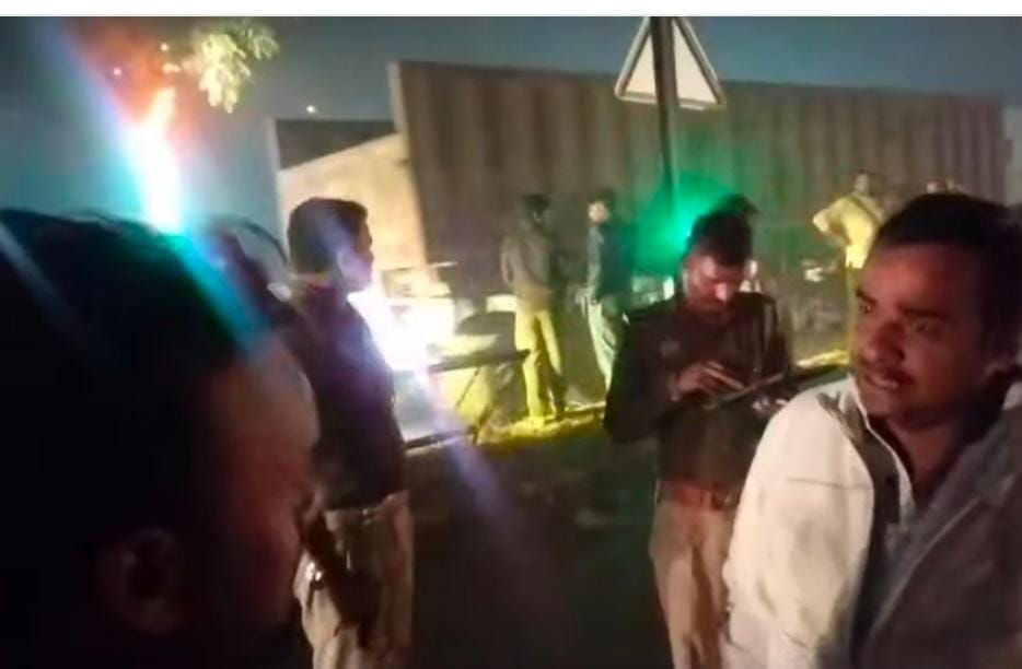 Trailer collides with bike, two wedding guests die