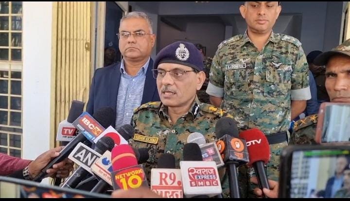 पुलिस महानिदेशक सुधीर सक्सेना