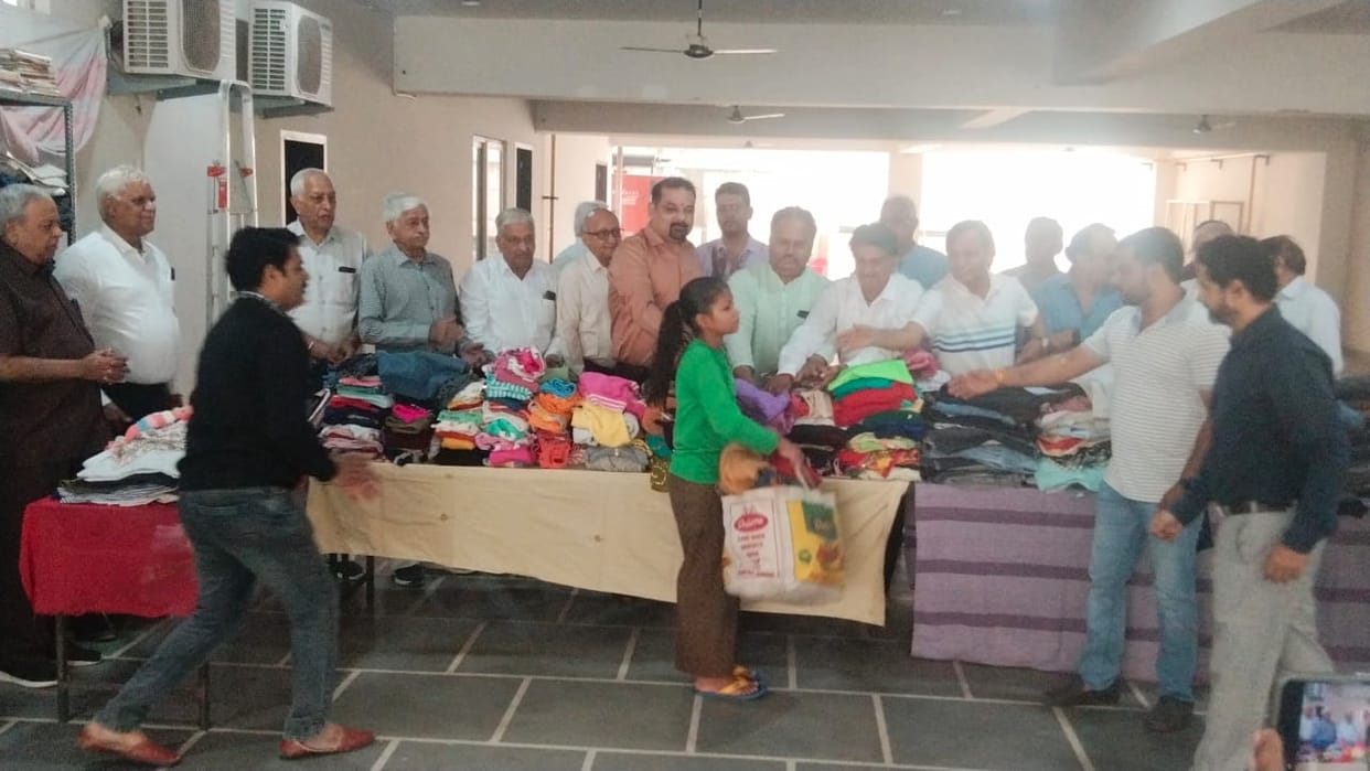 Punjabi society started free clothes distribution service