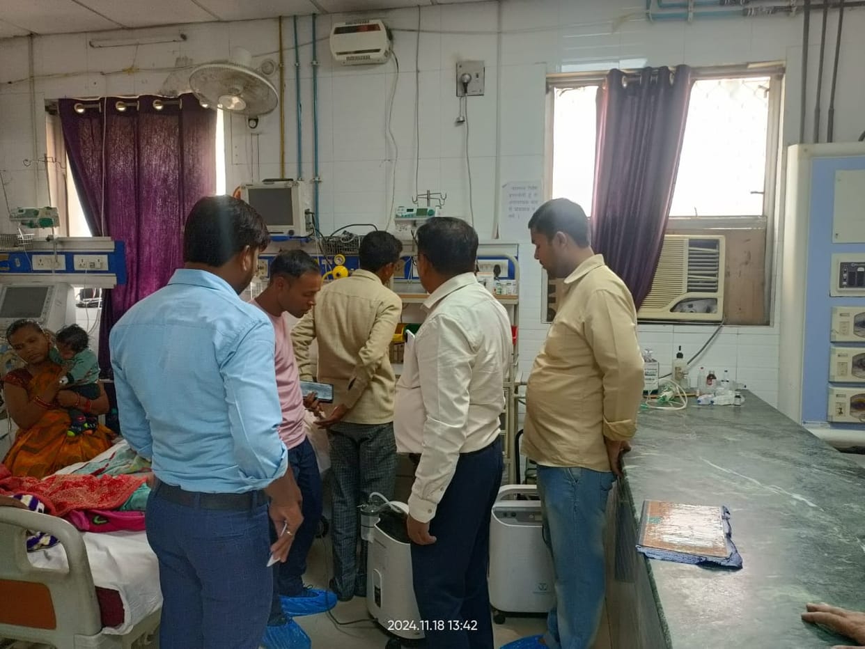 SIC inspected PICU ward