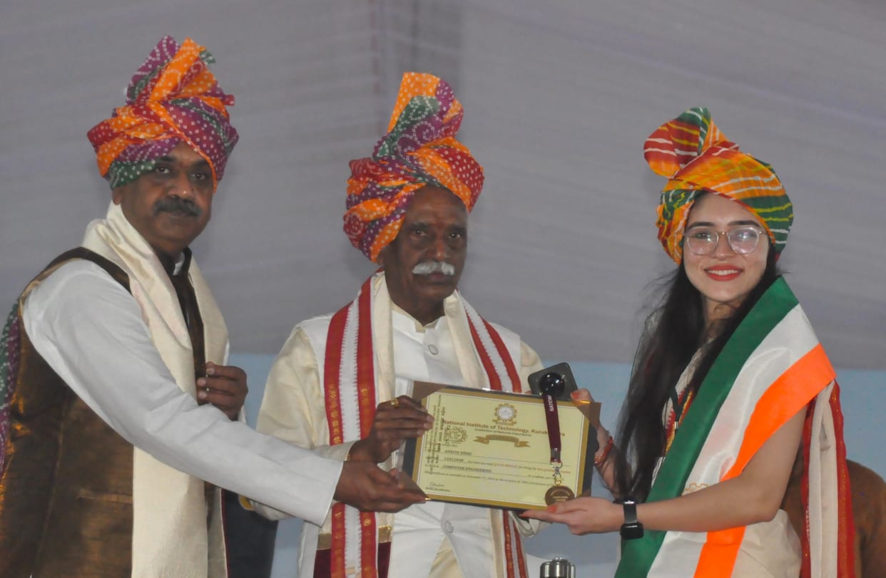 NIT convocation ceremony: Faces of students lit up after receiving degrees in traditional attire