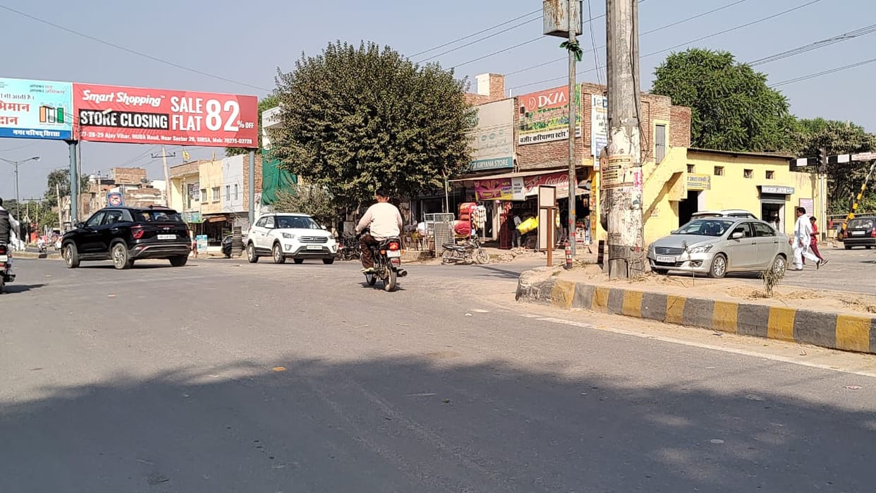 How will accidents be stopped? Only zebra crossings are missing from the roads.
