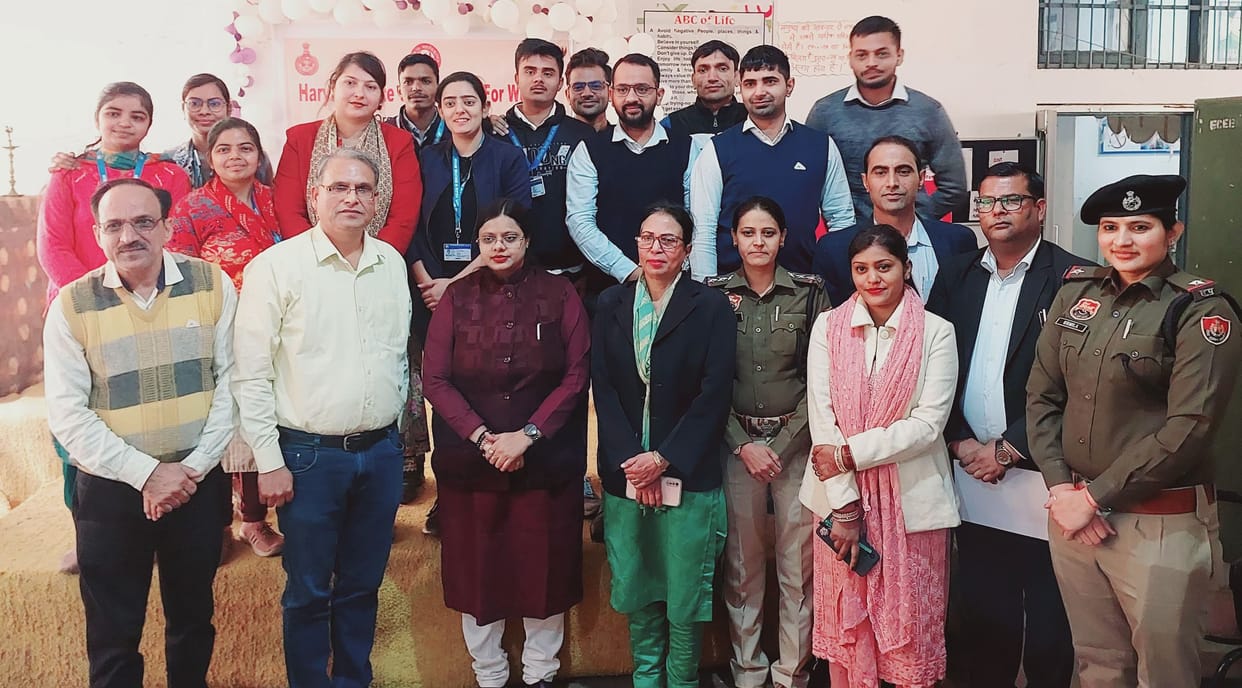 Vice Chairperson of Women's Commission told about women empowerment and protection from cyber crime in B.Ed College.