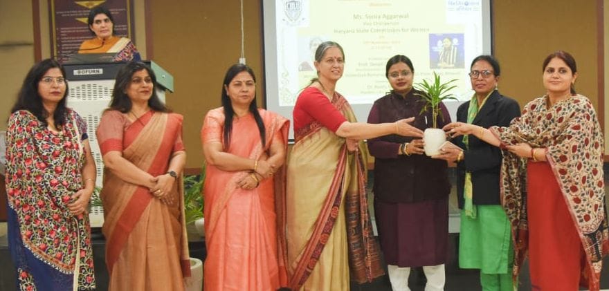 Vice Chairperson of Women's Commission interacted with the students in CBLU