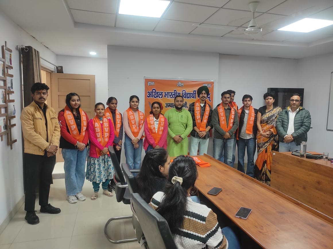 BA first year student Indra became the head