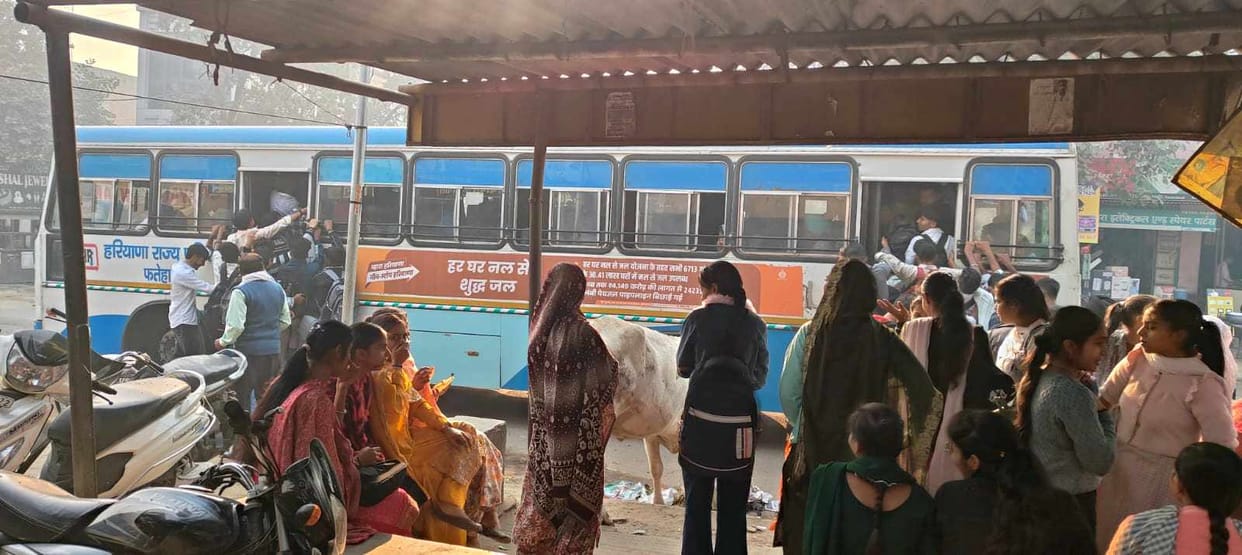Students' studies are being disrupted due to lack of buses in the morning on Kulan-Tohana route.