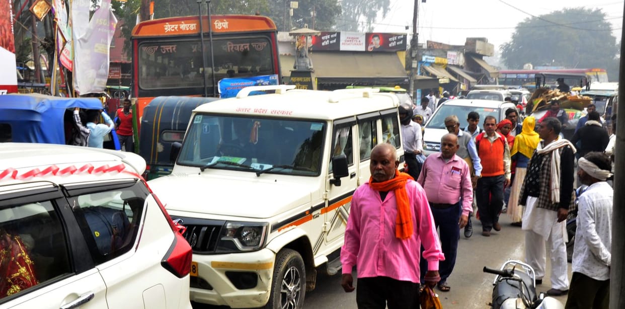 The speed of reaching the destination has slowed down... the city is struggling with traffic jams.