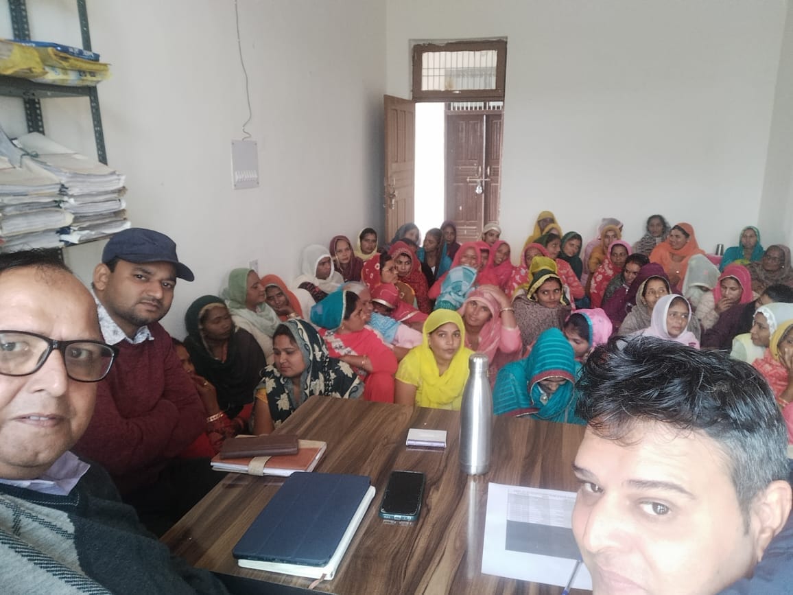 Training on accounting was given to women
