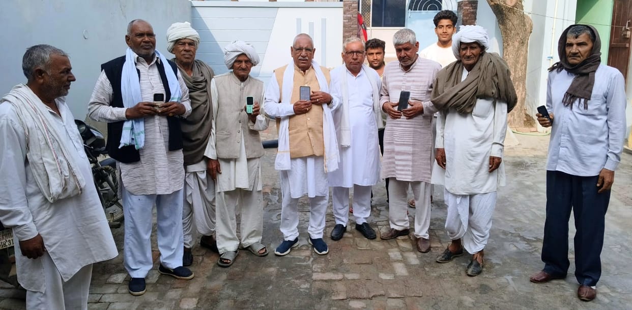 BJP membership campaign launched in the village