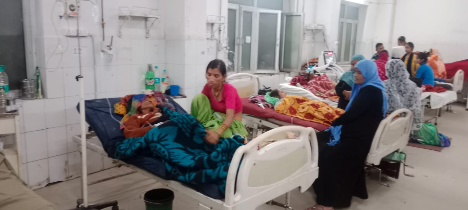 Night temperature reaches 11 degrees Celsius, night shelter not ready in hospital