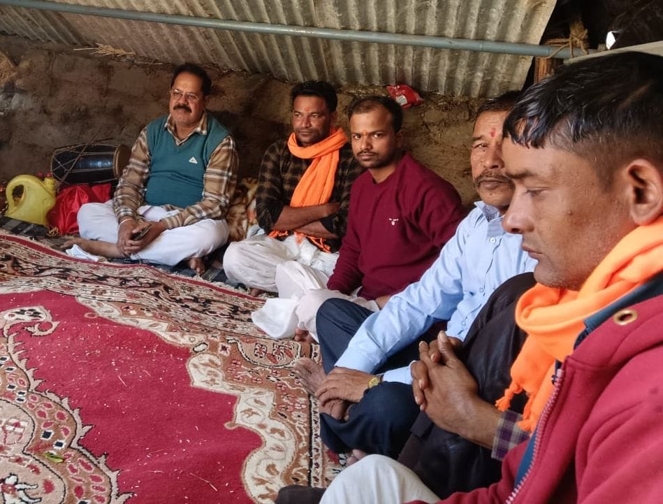 Devotees are arriving in large numbers to listen to Jagar being held in Gallagaon after 120 years.