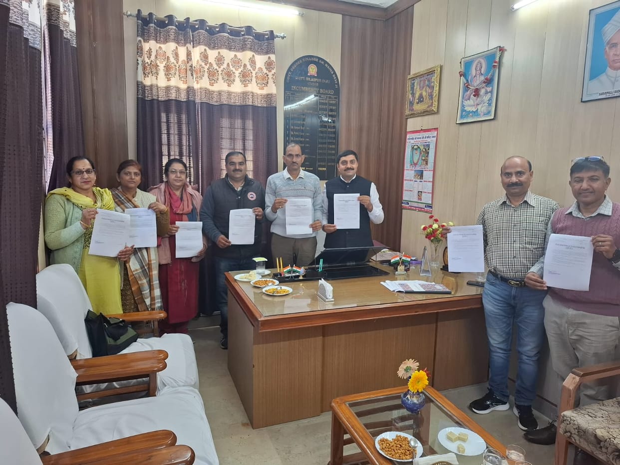 Nayana Devi Ji College signs MoU with six schools