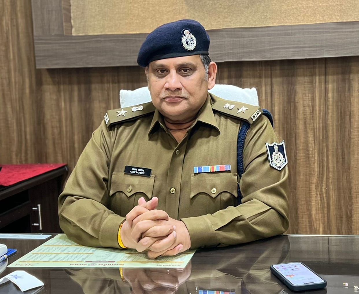 Chhindwara SP takes over as new SPMy first priority to crack down on crime: SP Ajay Pandey