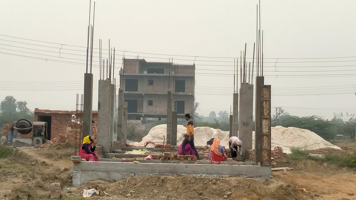 Challan issued to furnace burners, instructions to stop building construction