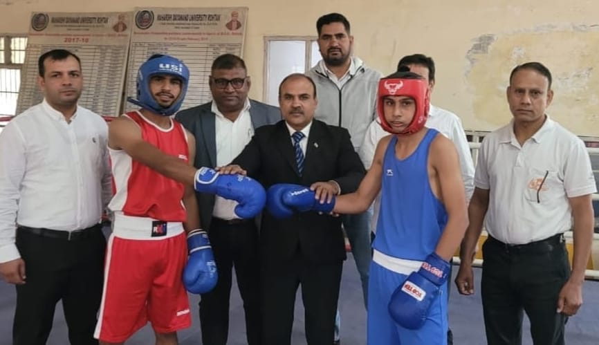 Boxing: Jatin of Jat College, Rohtak reached the next round