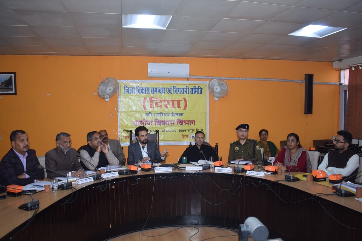 All scheduled development works should be completed within the time limit: Anurag