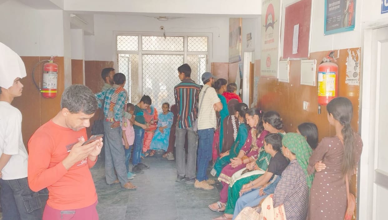 People are falling prey to virus, OPD increased in Teesa Hospital