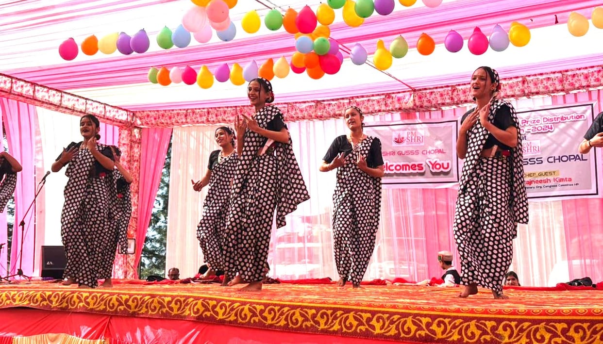 Annual function celebrated at PMShri Utkrish Government Senior Secondary School Chaupal