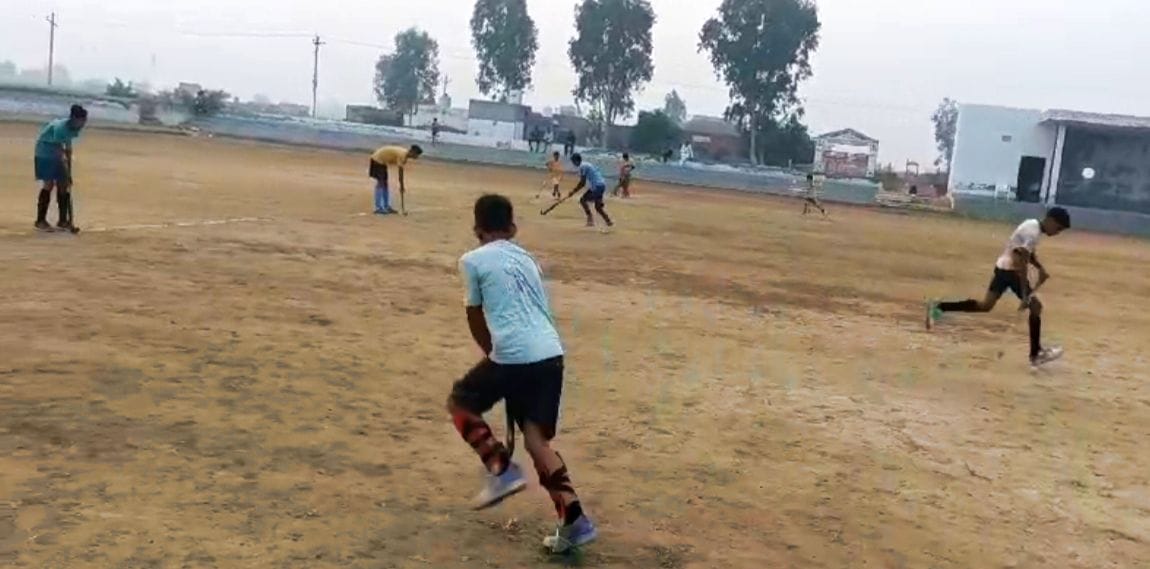 Hockey game nursery closed for one year in Premnagar and Tigraana