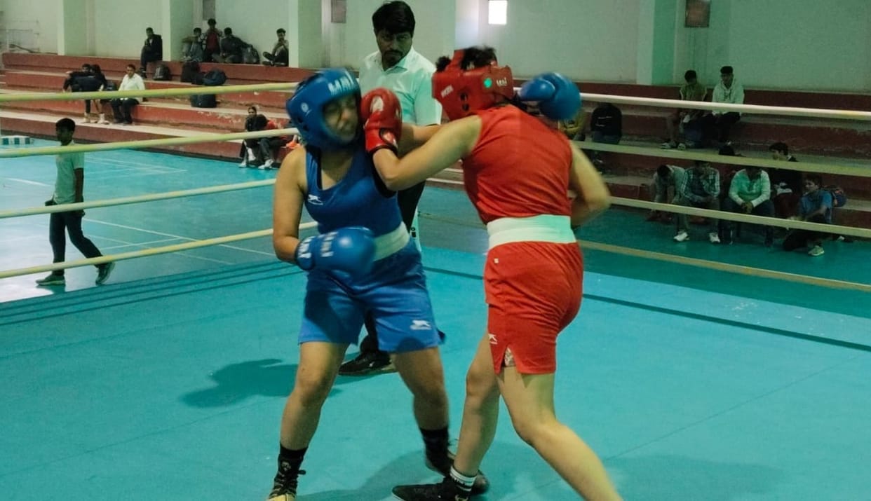 RKSD College Kaithal first in inter-college women's boxing competition
