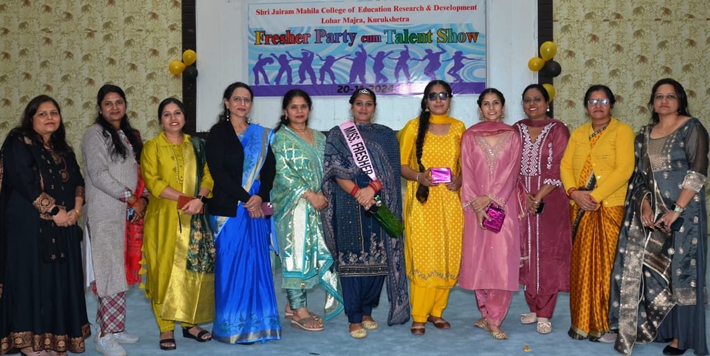 Simran became Miss Fresher and Mehak and Harmeet became Miss Charming.