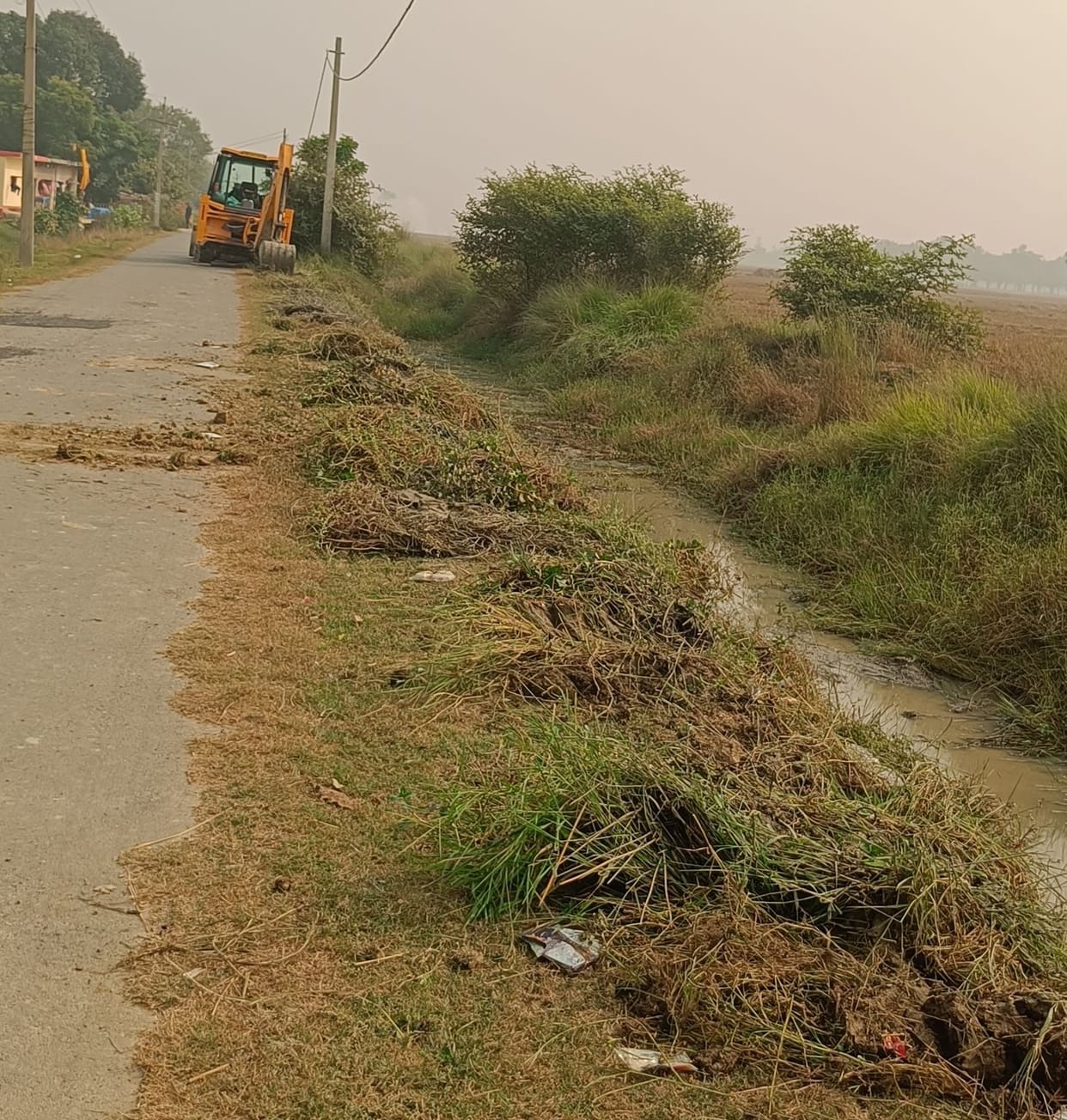 Work is being done with JCB...how do laborers get employment?
