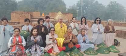 Taposthali was buzzing with followers, worshipers prayed
