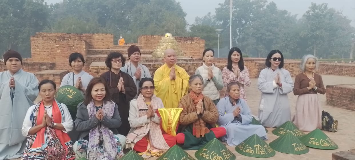 Taposthali was buzzing with followers, worshipers prayed