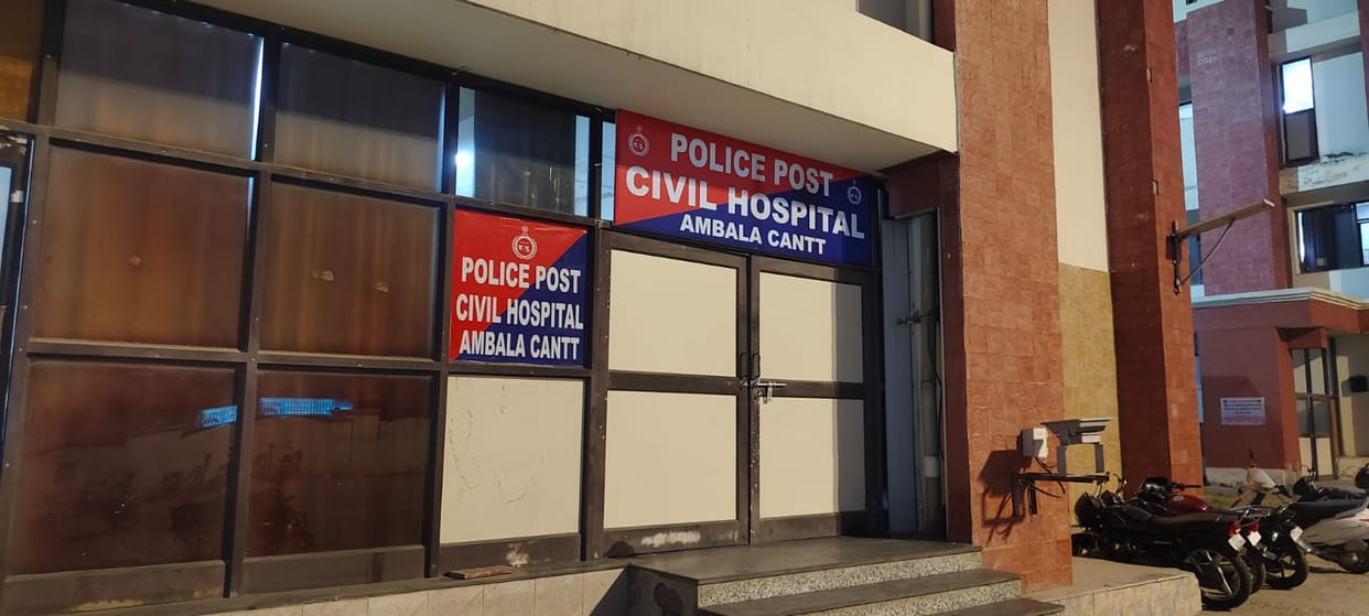 Waiting is over: Development begins in police post, boards installed after one year