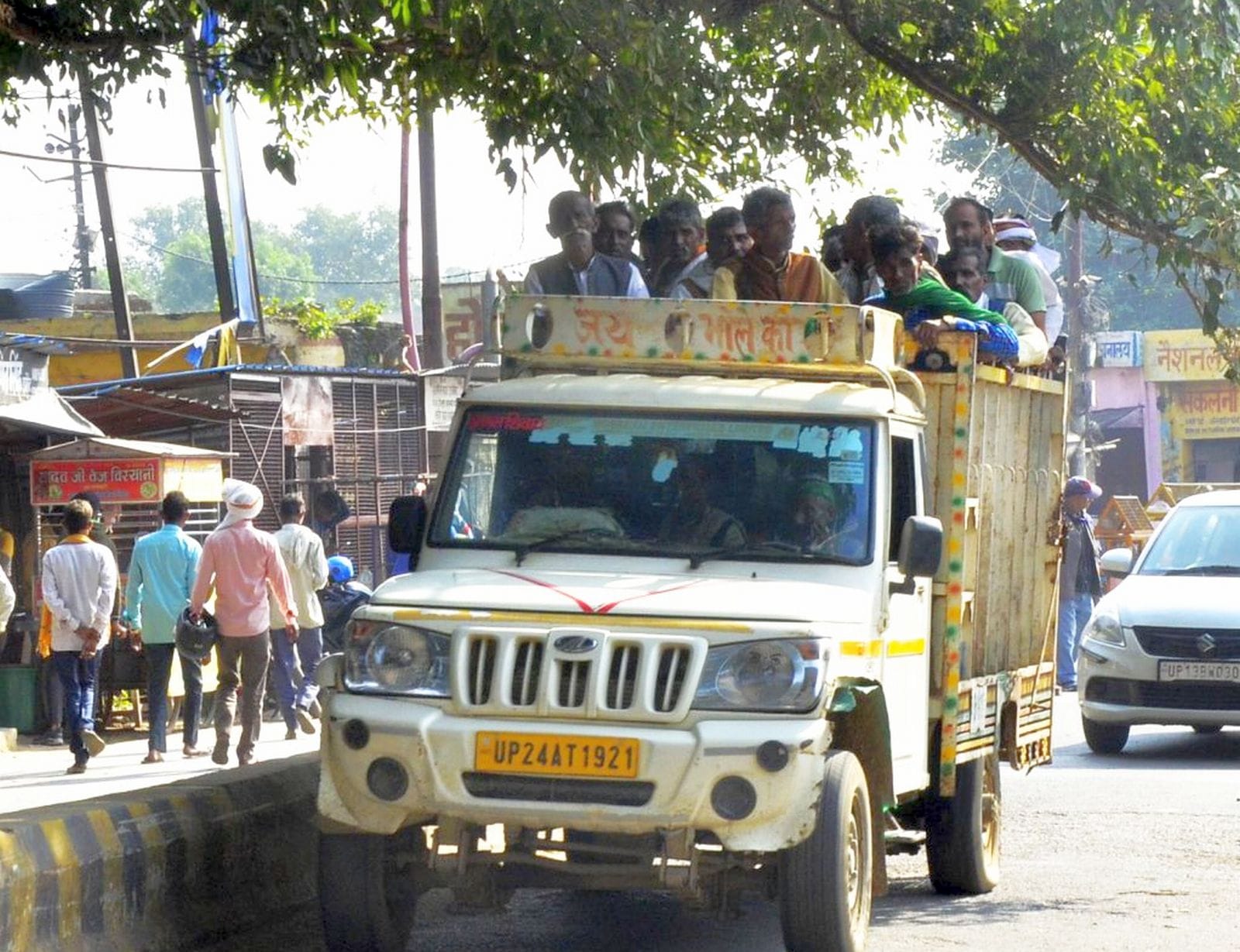 Due to lack of roadways buses, many routes are left to private buses