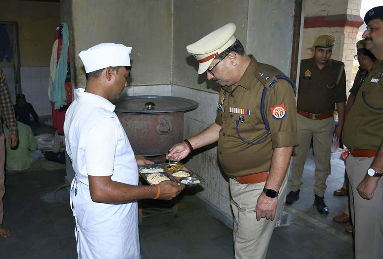 SSP tasted the food prepared in the mess