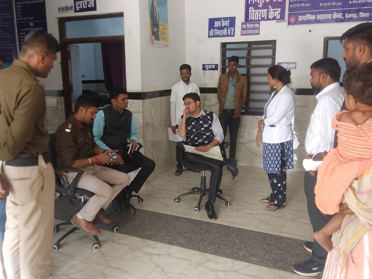 Damoh Doctor missing from Tejgarh Primary Health Centre, injured have to go 20 km away for MLC