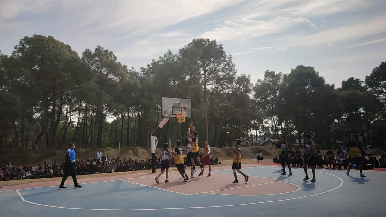 Him Academy Public School winner in basketball competition