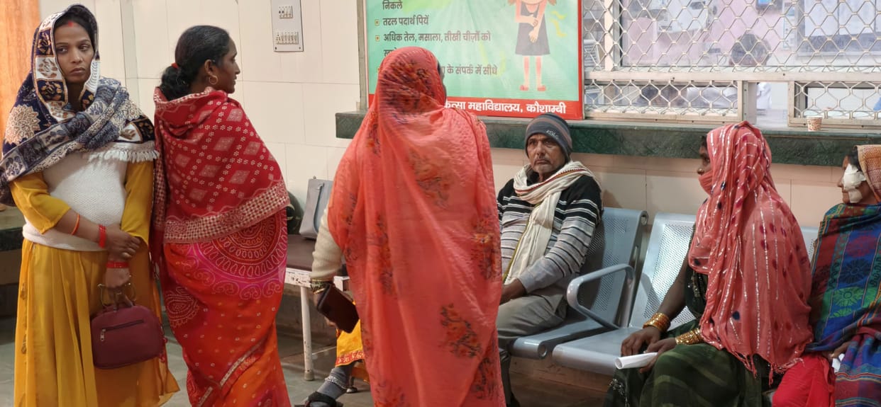 Old man injured in accident dies in medical college, commotion