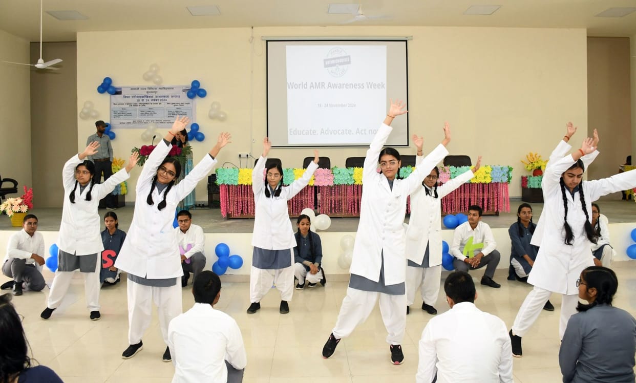 MBBS students learned tricks to control infection