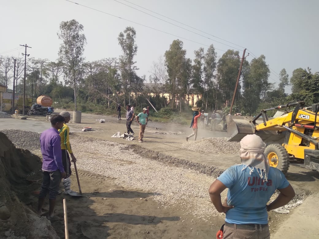 Farmers will get relief from bad road in sugar mill yard