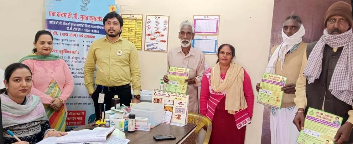 Screening of 202 villagers in Nikshay camp