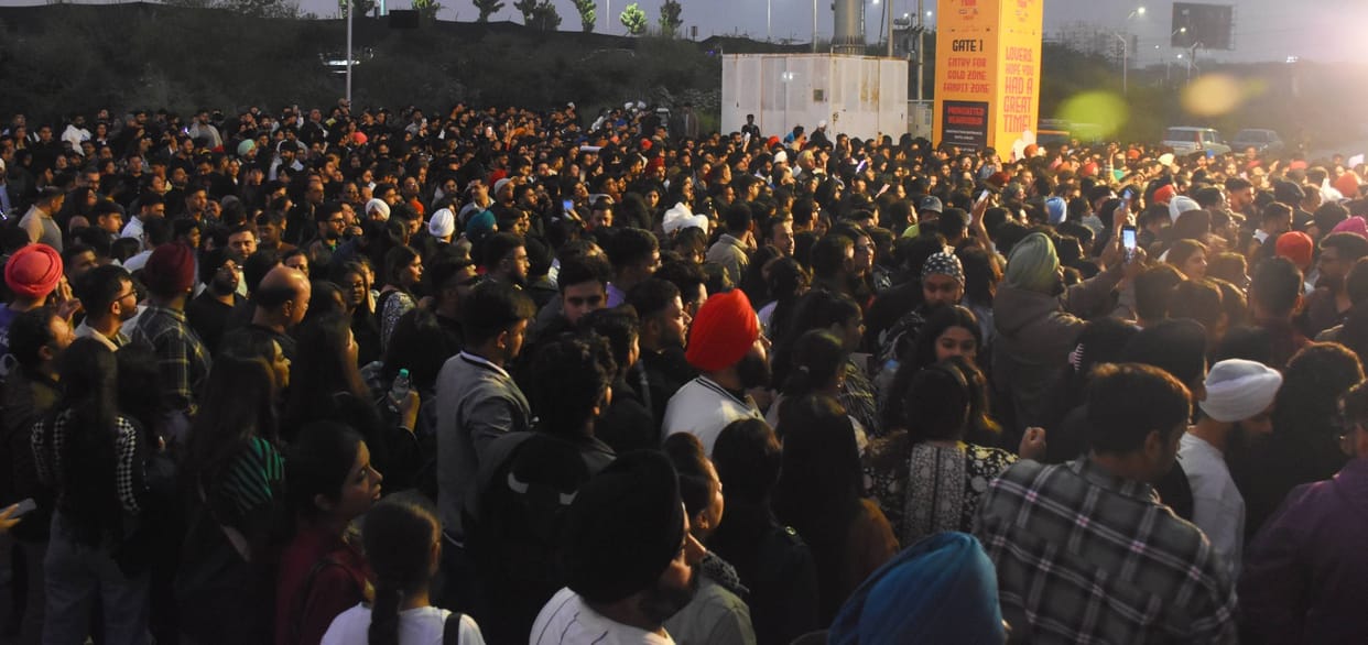 Lucknow people lost their hearts on Diljit