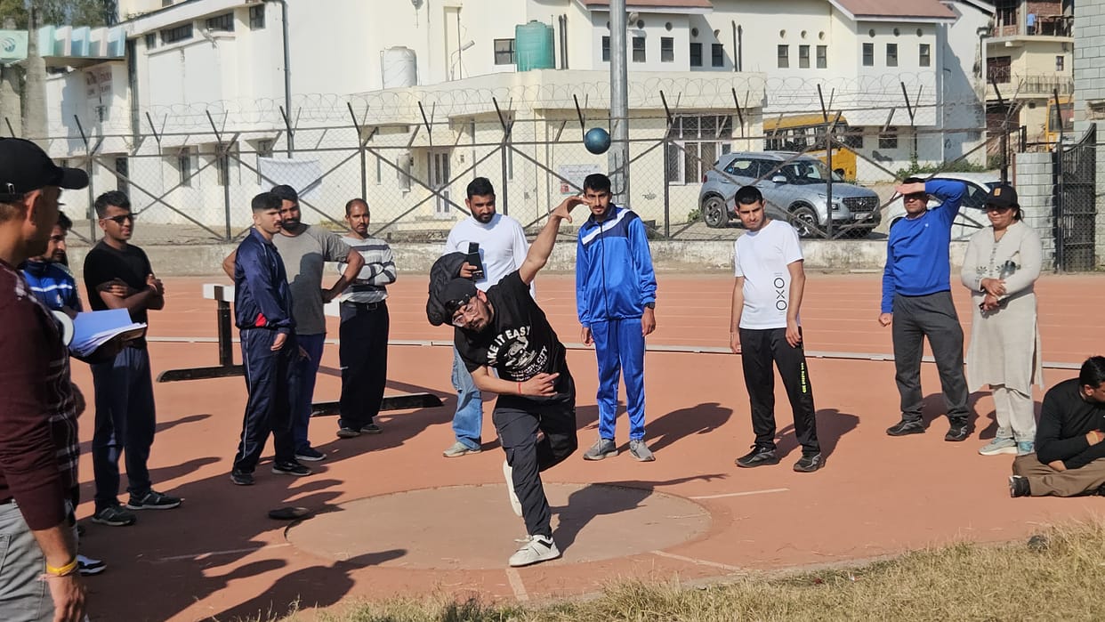 120 players showed their strength for the National Para Athletics Competition