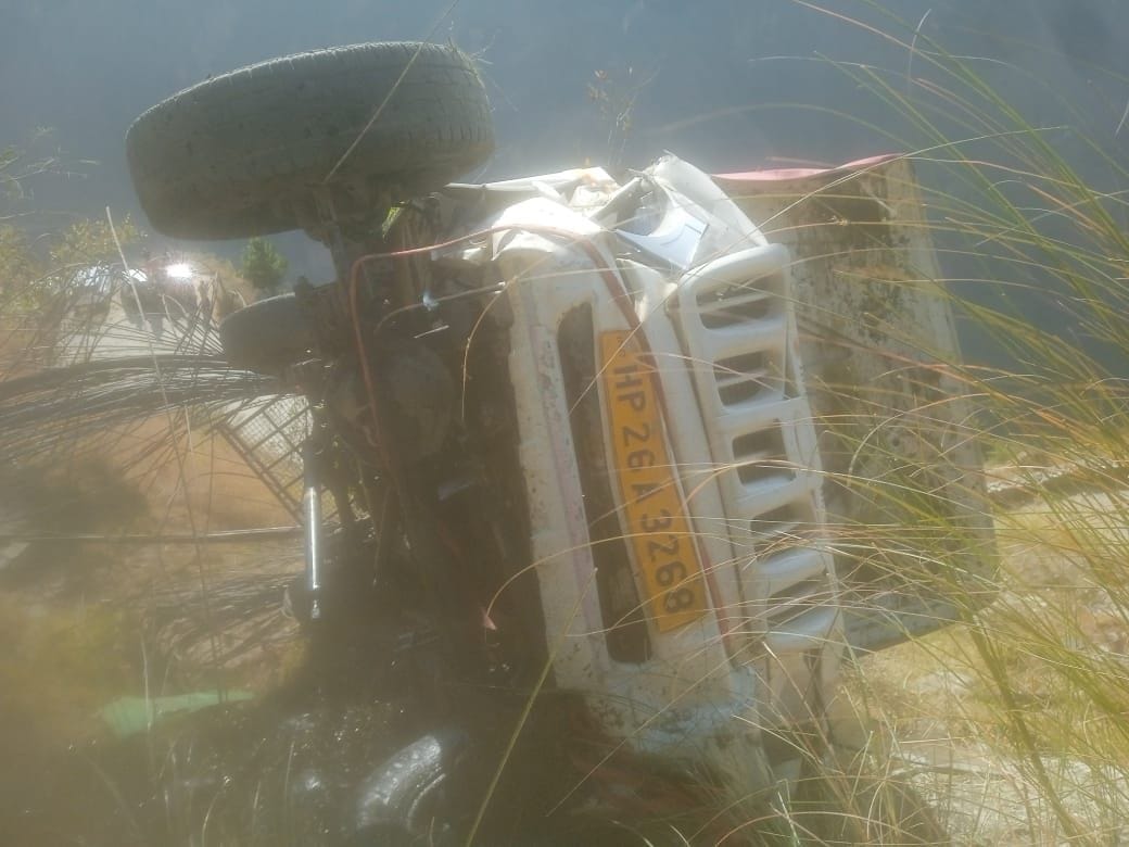 Accident on Chaura-Gharshu road, Accident in Chhota Kamba, Kinnaur