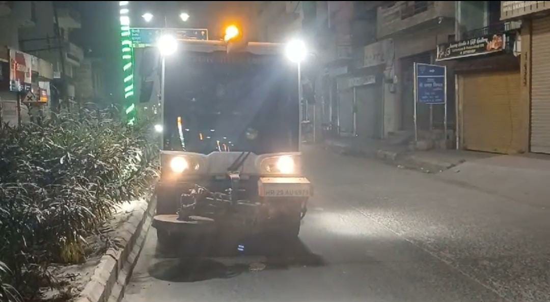 The city council got the cleaning done before the campaign started