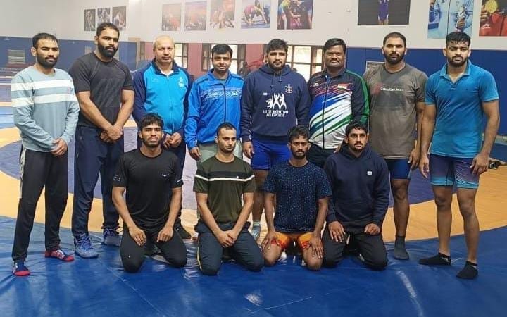 Asia Pacific Deaf Games... Wrestlers working hard in SAI for preparation