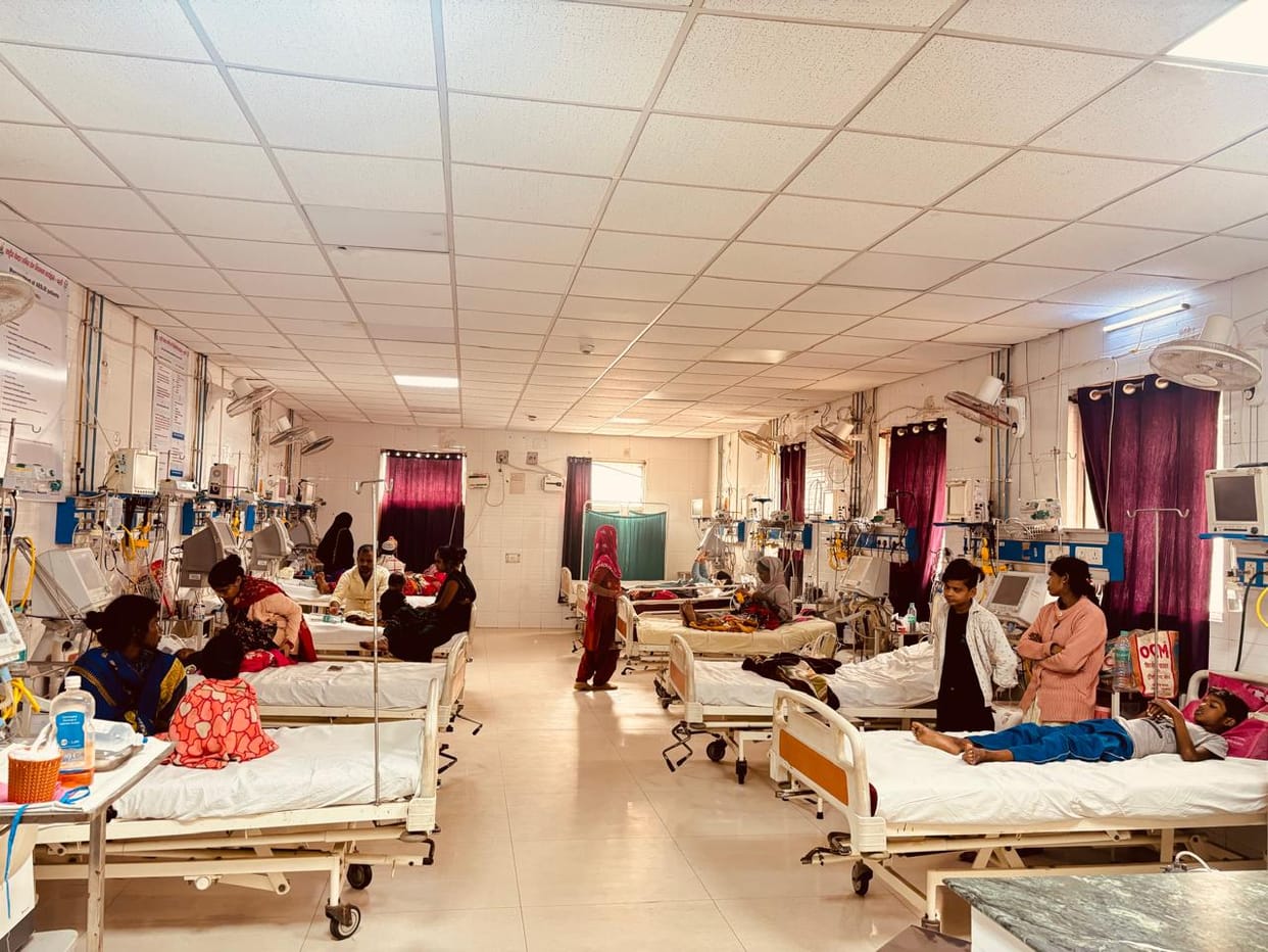 The weather is making us sick...children are falling prey to pneumonia